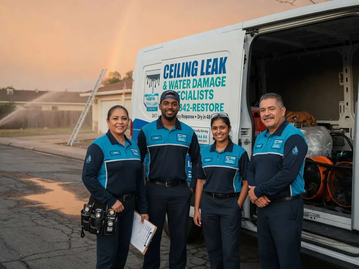 Ceiling Leak Cleanup company in San Isidro, TX